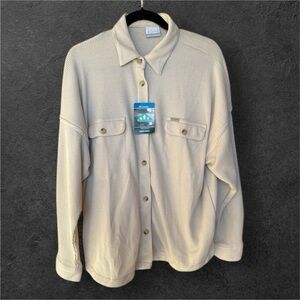 Columbia Holly Hideaway Waffle Shirt Jacket Size Large (NWT)